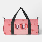 SlipperyJoe's Valentinstagsgeschenke romantischer  Duffle Bag (Vorderseite)
