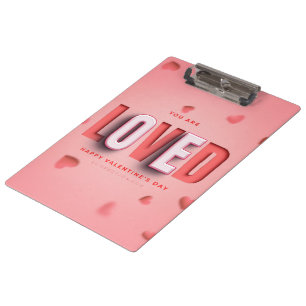 SlipperyJoe's Valentinstagsgeschenke romantischer Klemmbrett