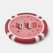 SlipperyJoe's Valentinstagsgeschenke romantischer  Pokerchips (Einzeln)