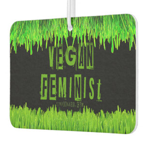 SlipperyJoe's vegane feministische aufmerksamkeits Autolufterfrischer