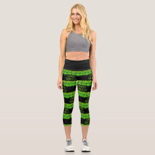 SlipperyJoe's vegane feministische aufmerksamkeits Capri Leggings
