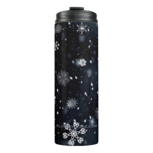 SlipperyJoes Weihnachten winterlich magisch friedl Thermosbecher