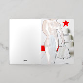 SlipperyJoe's Weihnachts-Shopping-White Paper Spir (Äußere Ablage)