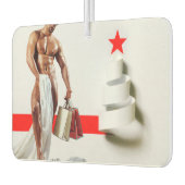 SlipperyJoe's Weihnachts-Shopping-White Paper Spir Autolufterfrischer (Links)