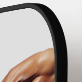 SlipperyJoe's Weihnachts-Shopping-White Paper Spir Pickleball Schläger (Linke Seite)