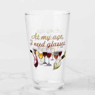 SlipperyJoe's Weingläser freche Anspielung rot wei Glas