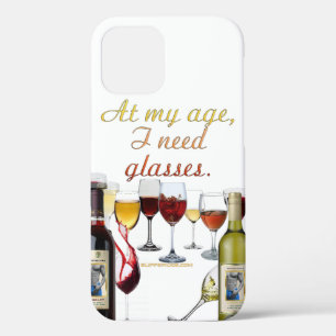 SlipperyJoe's Weingläser freche Wortspielerei rot Case-Mate iPhone Hülle