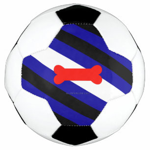 SlipperyJoes Welpen-Spiel-Stolzflagge ausdrücken K Fußball
