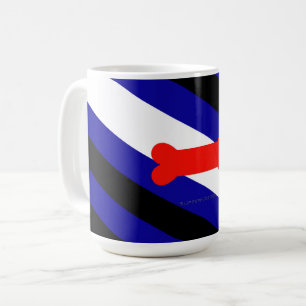 SlipperyJoes Welpen-Spiel-Stolzflagge ausdrücken K Kaffeetasse