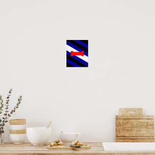 SlipperyJoes Welpen-Spiel-Stolzflagge ausdrücken K Poster
