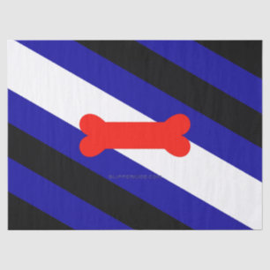 SlipperyJoes Welpen-Spiel-Stolzflagge ausdrücken K Seidenpapier