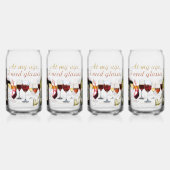 SlipperyJoe's Wine Glasses fermentierter Traubenwe Dosenglas (Vorderseite)