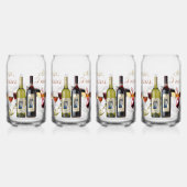 SlipperyJoe's Wine Glasses fermentierter Traubenwe Dosenglas (Links)