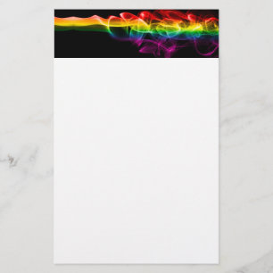 SlipperyJoe's Wolke aus Regenbogen-Energiedampf fi Briefpapier