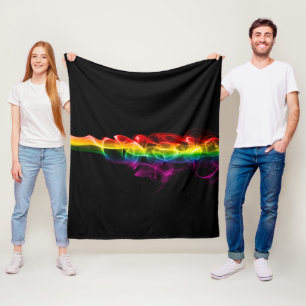SlipperyJoe's Wolke aus Regenbogen-Energiedampf fi Fleecedecke