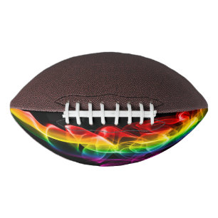 SlipperyJoes Wolke aus Regenbogen-Energiedampf fin Football
