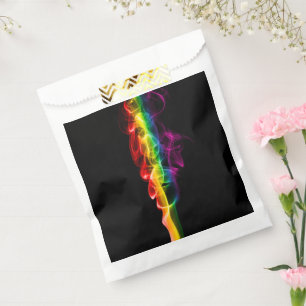 SlipperyJoes Wolke aus Regenbogen-Energiedampf fin Geschenktütchen
