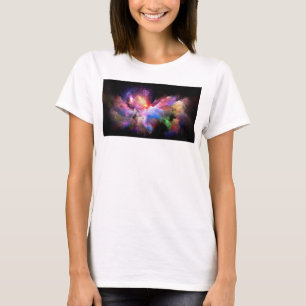 SlipperyJoe's Wolkenkunstwerk abstrakt lebendig su T-Shirt