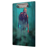 SlipperyJoe's Zombie-Wälder Halloween-Mistbäume b Klemmbrett (Links)