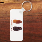 SlipperyJoe's zwei Daten mit zerknitterten Pflaume Schlüsselanhänger (Rückseite)