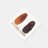 SlipperyJoe's zwei Daten mit zerknitterten Pflaume Serviette (Ecke)