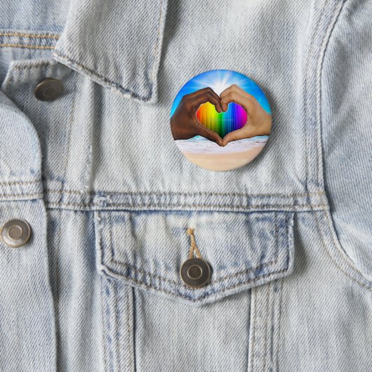 SlipperyJoe's zwei gehorchte Hände männlich h Button (Beispiel)
