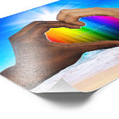 SlipperyJoe's zwei gehorchte Hände männlich h Fotodruck (Ecke)