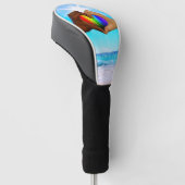 SlipperyJoe's zwei gehorchte Hände männlich h Golf Headcover (angewinkelt)