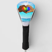 SlipperyJoe's zwei gehorchte Hände männlich h Golf Headcover (Vorderseite)
