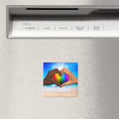 SlipperyJoe's zwei gehorchte Hände männlich h Magnet (In Situ (Geschirrspüler))