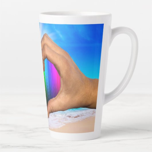 SlipperyJoe's zwei gehorchte Hände männlich h Milchtasse (Rechts)