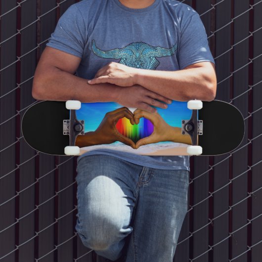 SlipperyJoe's zwei gehorchte Hände männlich h Skateboard (Außenbereich 3)