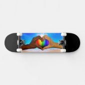 SlipperyJoe's zwei gehorchte Hände männlich h Skateboard (Horizontal)