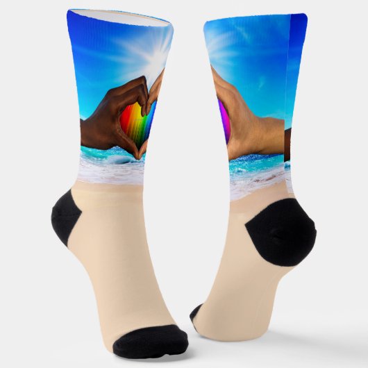 SlipperyJoe's zwei gehorchte Hände männlich h Socken (Gewinkelt)