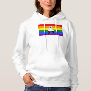 SlipperyJoe's Zwei-Geist-Pride-Flag-Zeremonial LGB Hoodie