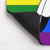 SlipperyJoe's Zwei-Geist-Pride-Flag-Zeremonial LGB Mousepad (Ecke)