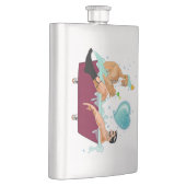 SlipperyJoe's zwei schwule Männer Liebe Cartoon Ba Flachmann (Rechts)