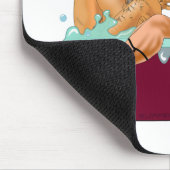 SlipperyJoe's zwei schwule Männer Liebe Cartoon Ba Mousepad (Ecke)