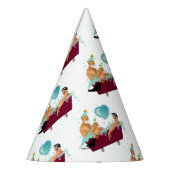 SlipperyJoe's zwei schwule Männer Liebe Cartoon Ba Partyhütchen (Links)