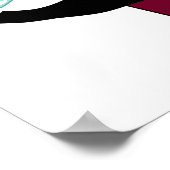 SlipperyJoe's zwei schwule Männer Liebe Cartoon Ba Poster (Ecke)