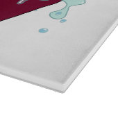 SlipperyJoe's zwei schwule Männer Liebe Cartoon Ba Schneidebrett (Ecke)