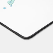 SlipperyJoe's zwei schwule Männer Liebe Cartoon Ba Schreibtischunterlage (Ecke)