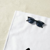 SlipperyJoe's zwei schwule Männer Liebe Cartoon Ba Strandtuch (Beispiel)