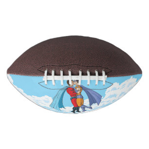 Slipperyjoes zwei Superhelden küssen Charaktere f Football