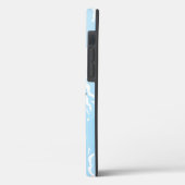 SlipperyJoe's zwei Superhelden küssen Flugwagen Case-Mate iPhone Hülle (Rückseite / Links)