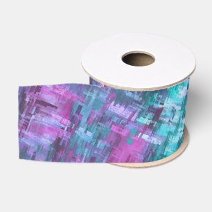 Slipstream-Diggiati - aquamarin und lila: Ripsband