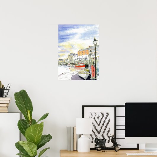 'Slipway'-Poster Poster (Heimbüro)