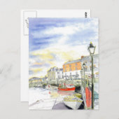 'Slipway' Postkarte (Vorne/Hinten)