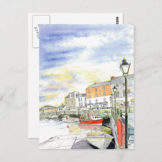 'Slipway' Postkarte (Vorne/Hinten)