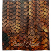 Slithering Chic Duschvorhang (Vorderseite)